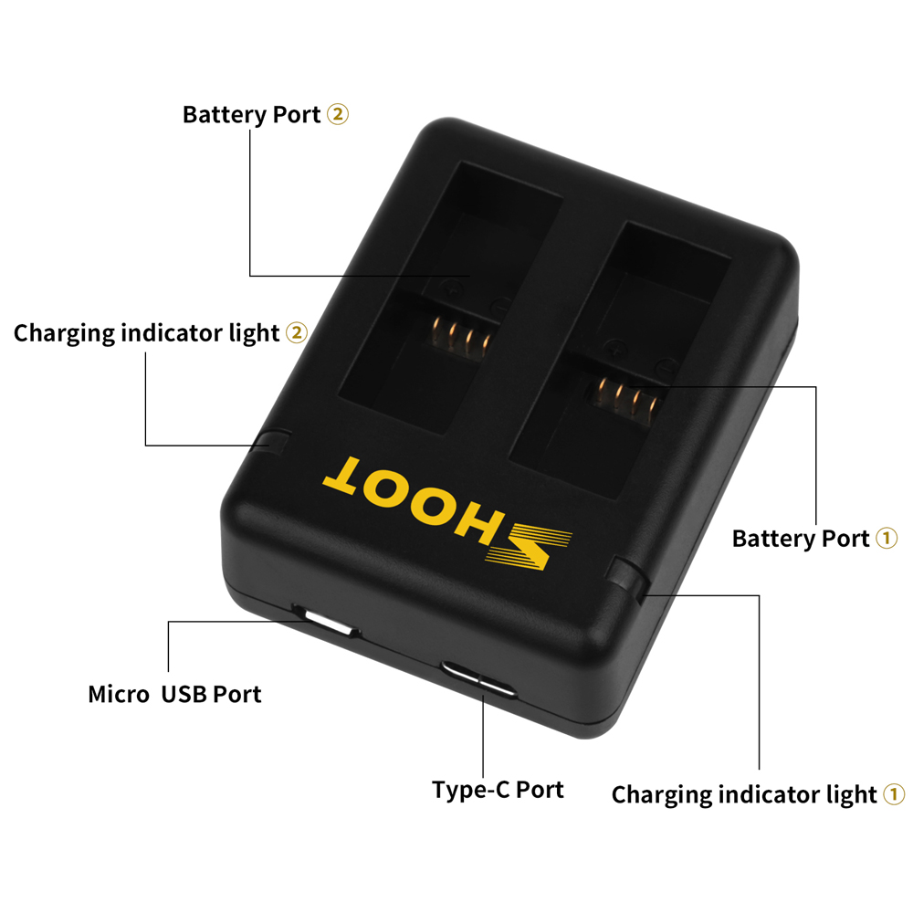 Go Pro 1220mAh Battery